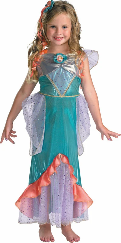 The Little Mermaid Ariel Deluxe Toddler/Child Costume 3 The Little Mermaid Ariel Deluxe Toddler/Child Costume