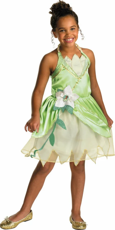 The Princess And The Frog Tiana Classic Toddler/Child Costume 3 The Princess And The Frog Tiana Classic Toddler/Child Costume