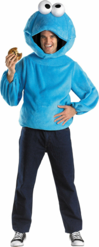 Sesame Street Cookie Monster Teen Costume 3 Sesame Street Cookie Monster Teen Costume