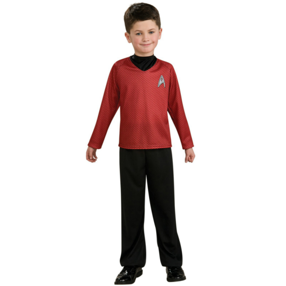 Star Trek Movie (Red) Shirt Child Costume 3 Star Trek Movie (Red) Shirt Child Costume