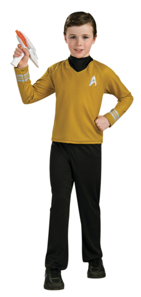 Star Trek Movie Deluxe (Gold) Shirt Child Costume 3 Star Trek Movie Deluxe (Gold) Shirt Child Costume