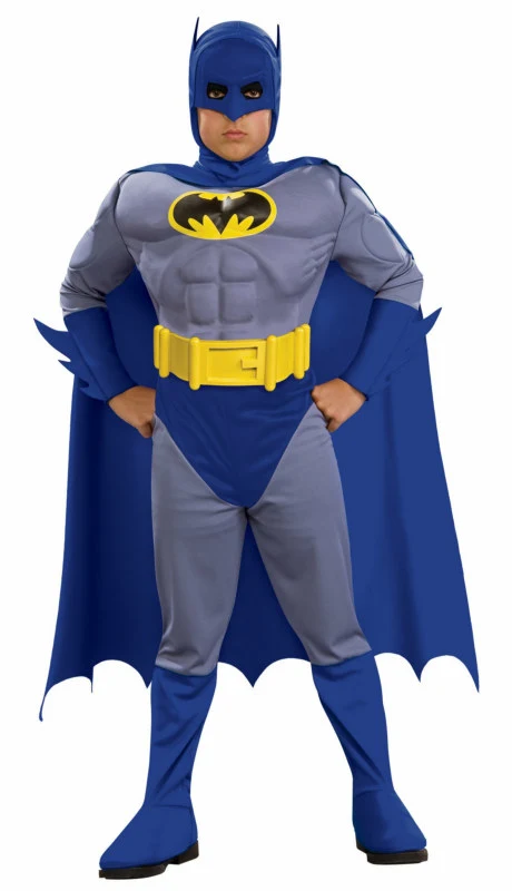 Batman Brave & Bold Deluxe M/C Batman Toddler/Child Costume 3 Batman Brave & Bold Deluxe M/C Batman Toddler/Child Costume