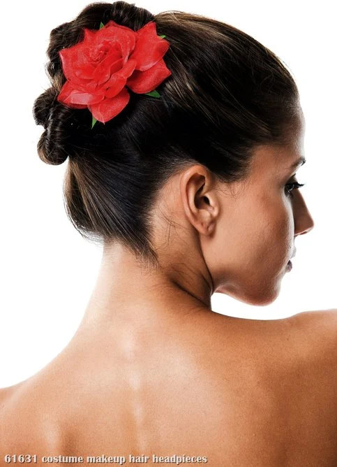 Rose Hair Clip 3 Rose Hair Clip