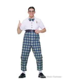 Adult Class Nerd Costume