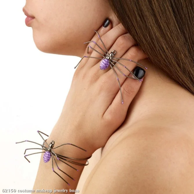 Spider Ring/Bracelet (Light Purple) 3 Spider Ring/Bracelet (Light Purple)