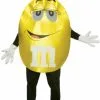 M&Ms Yellow Deluxe Teen Costume 1 M&Ms Yellow Deluxe Teen Costume -Mens Costumes Sales Store 62921