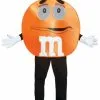 M&Ms Orange Deluxe Teen Costume 2 M&Ms Orange Deluxe Teen Costume -Mens Costumes Sales Store 62923