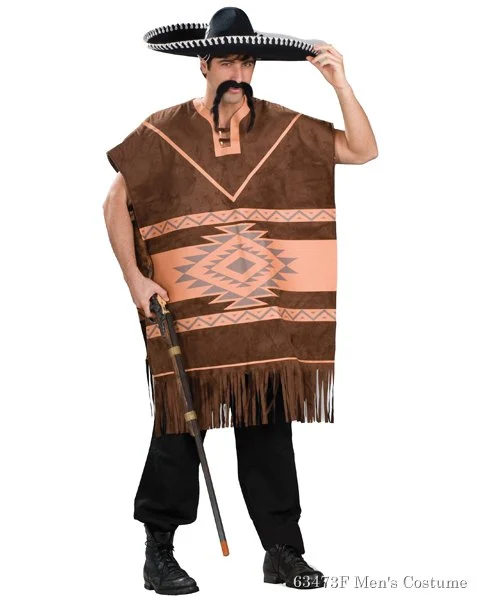 Mens Mexican Poncho 3 Mens Mexican Poncho