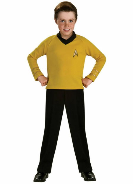 Star Trek Classic Gold Child Costume 3 Star Trek Classic Gold Child Costume