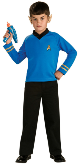 Star Trek Classic Blue Child Costume 3 Star Trek Classic Blue Child Costume