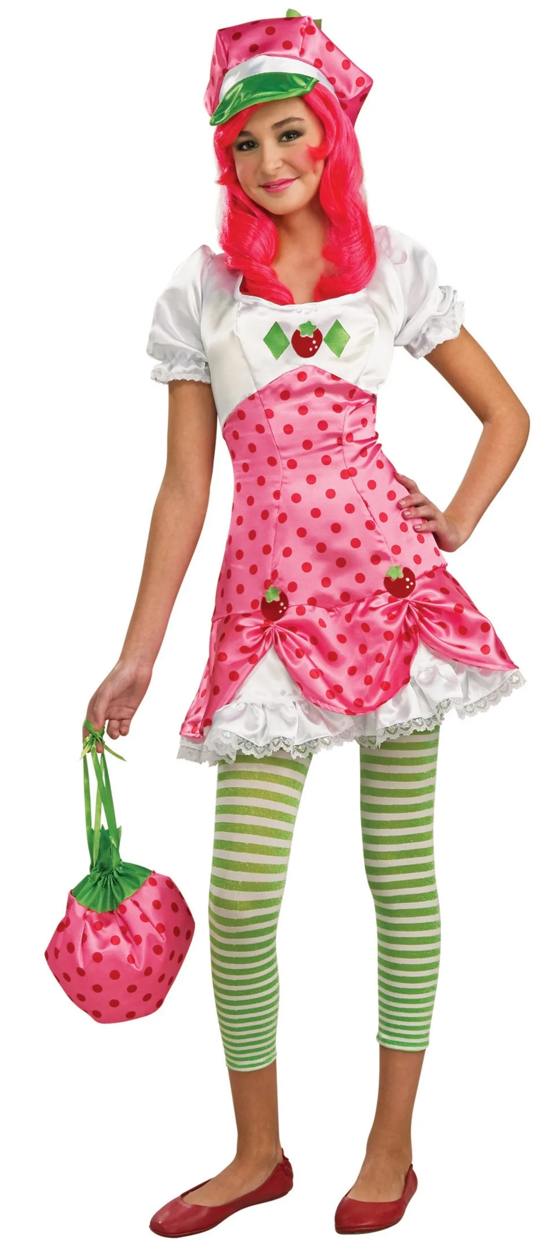 Strawberry Shortcake - Strawberry Shortcake Tween Costume 3 Strawberry Shortcake - Strawberry Shortcake Tween Costume