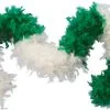 Green & White Feather Boa Adult -Mens Costumes Sales Store 68268 1