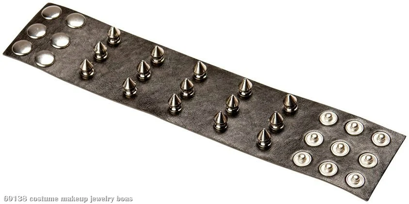Rock Cuff (Spiked) Adult 3 Rock Cuff (Spiked) Adult