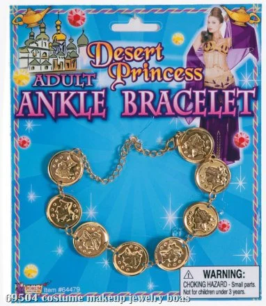 Desert Princess Adult Ankle Bracelet 3 Desert Princess Adult Ankle Bracelet