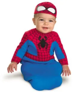 Spider-Man Bunting Infant Costume