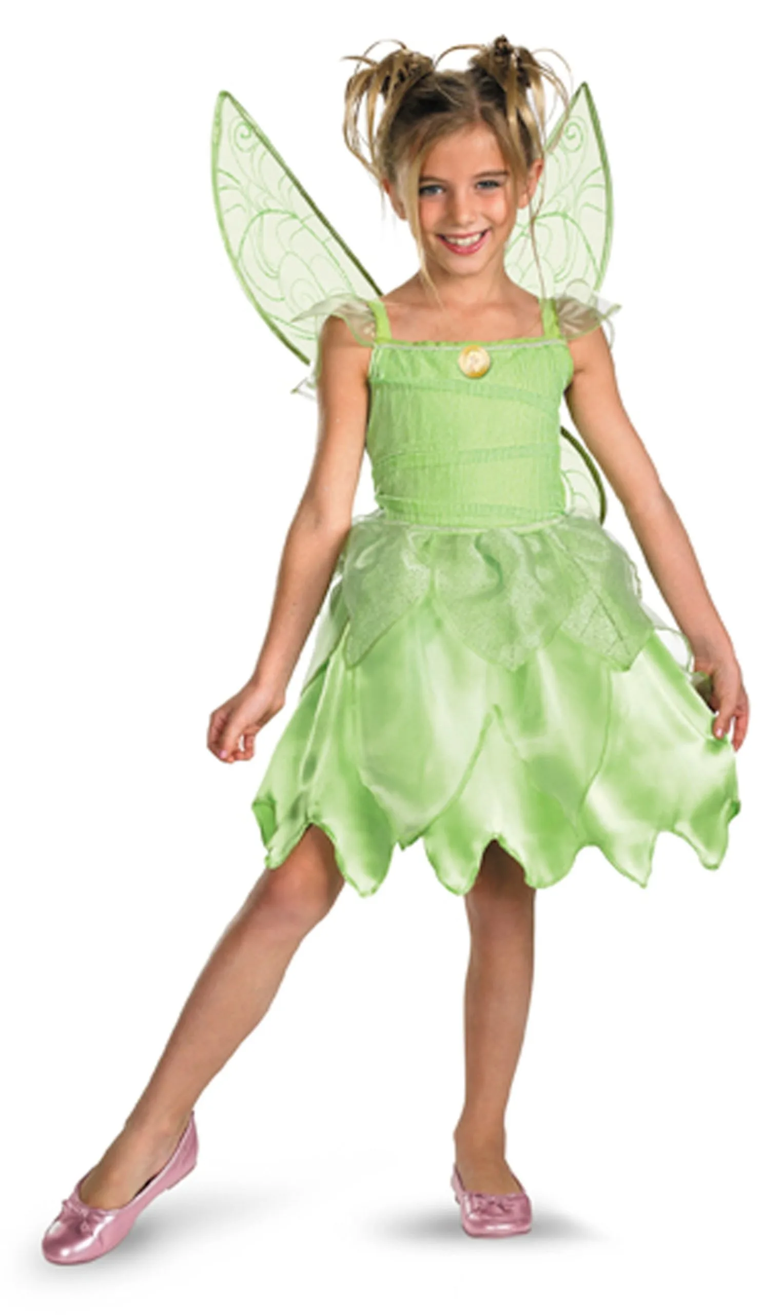 Tink And The Fairy Rescue - Tinkerbell Classic Child Costume 3 Tink And The Fairy Rescue - Tinkerbell Classic Child Costume