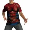 Spider-Man Mask And T-Shirt Costume Set - Tween 2 Spider-Man Mask And T-Shirt Costume Set - Tween -Mens Costumes Sales Store 69721