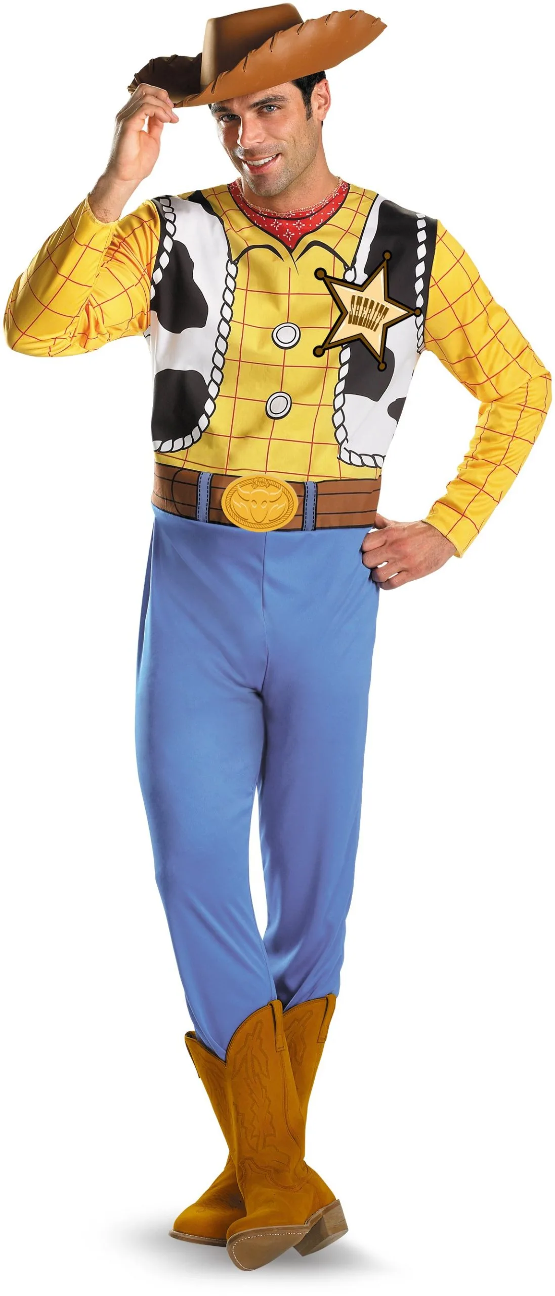Toy Story - Woody Classic Plus Adult Costume 3 Toy Story - Woody Classic Plus Adult Costume