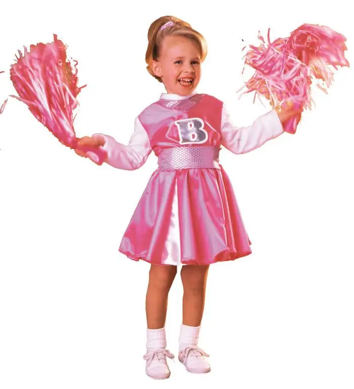 Barbie Cheerleader Toddler Costume 3 Barbie Cheerleader Toddler Costume