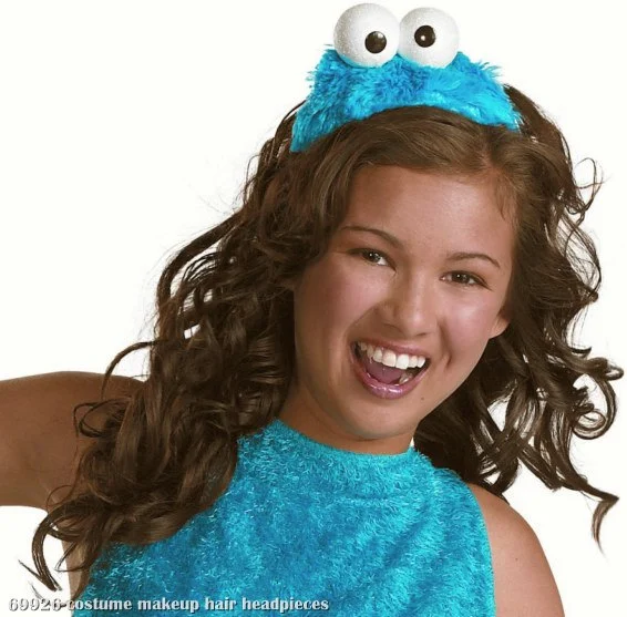 Sesame Street - Cookie Monster Adult Headband 3 Sesame Street - Cookie Monster Adult Headband
