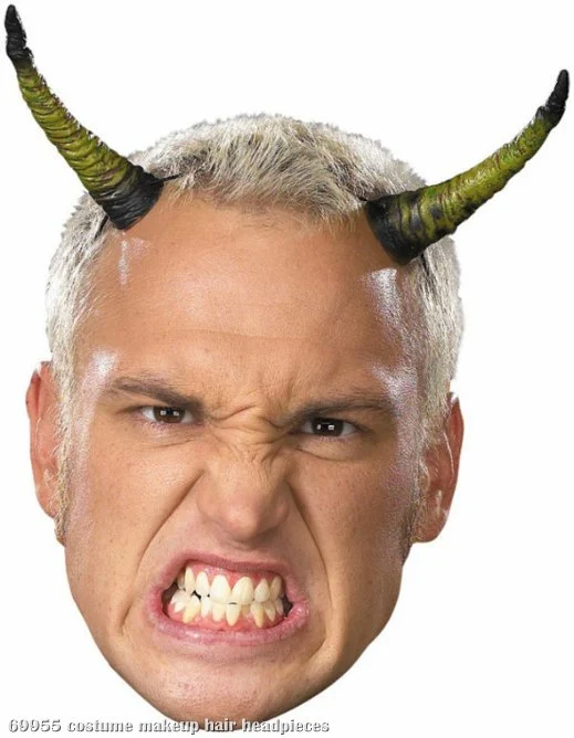 Long Green Horns Adult 3 Long Green Horns Adult