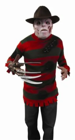 A Nightmare On Elm Street Deluxe Freddy Krueger Sweater Pre-Teen