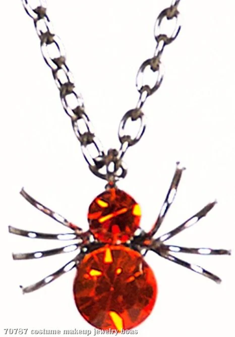 Spider Gem Necklace Child 3 Spider Gem Necklace Child