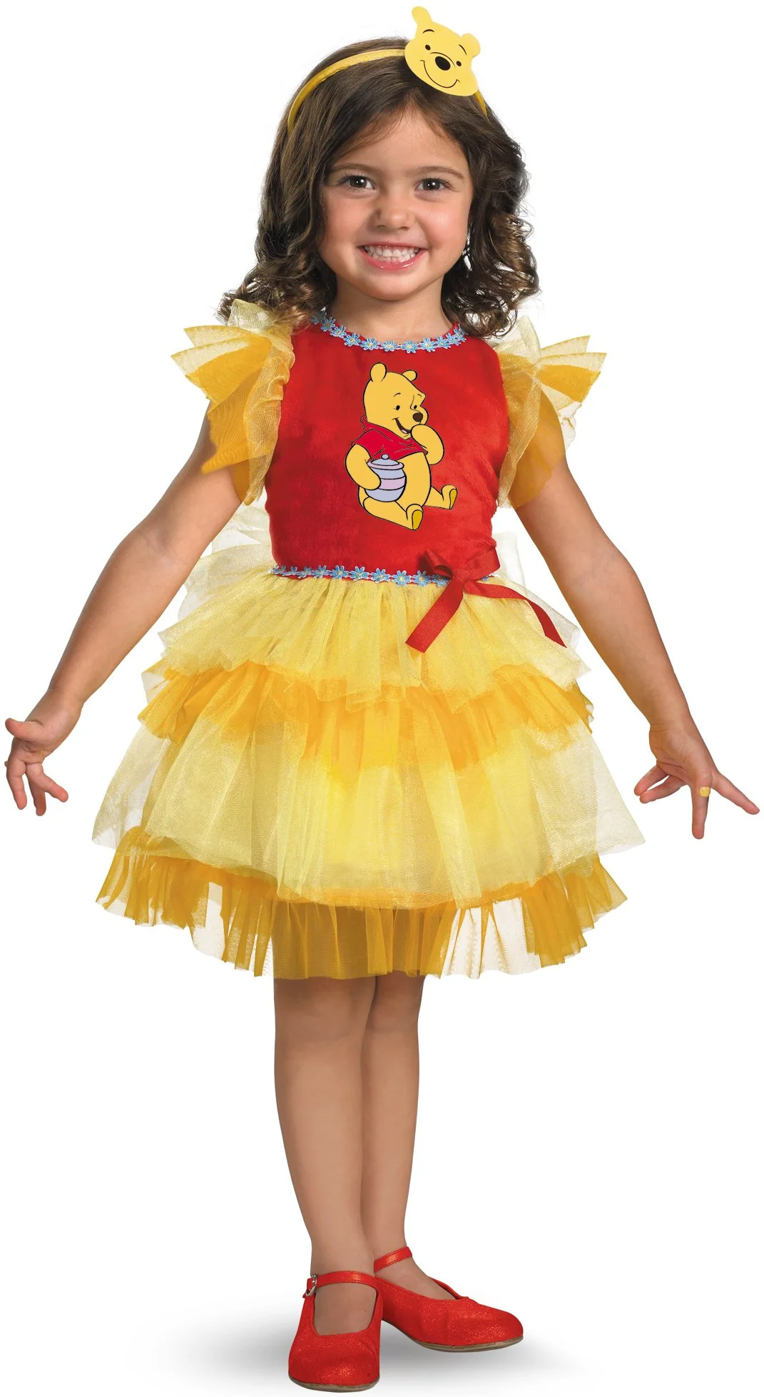 Winnie The Pooh - Frilly Winnie The Pooh Toddler / Child Costume 3 Winnie The Pooh - Frilly Winnie The Pooh Toddler / Child Costume