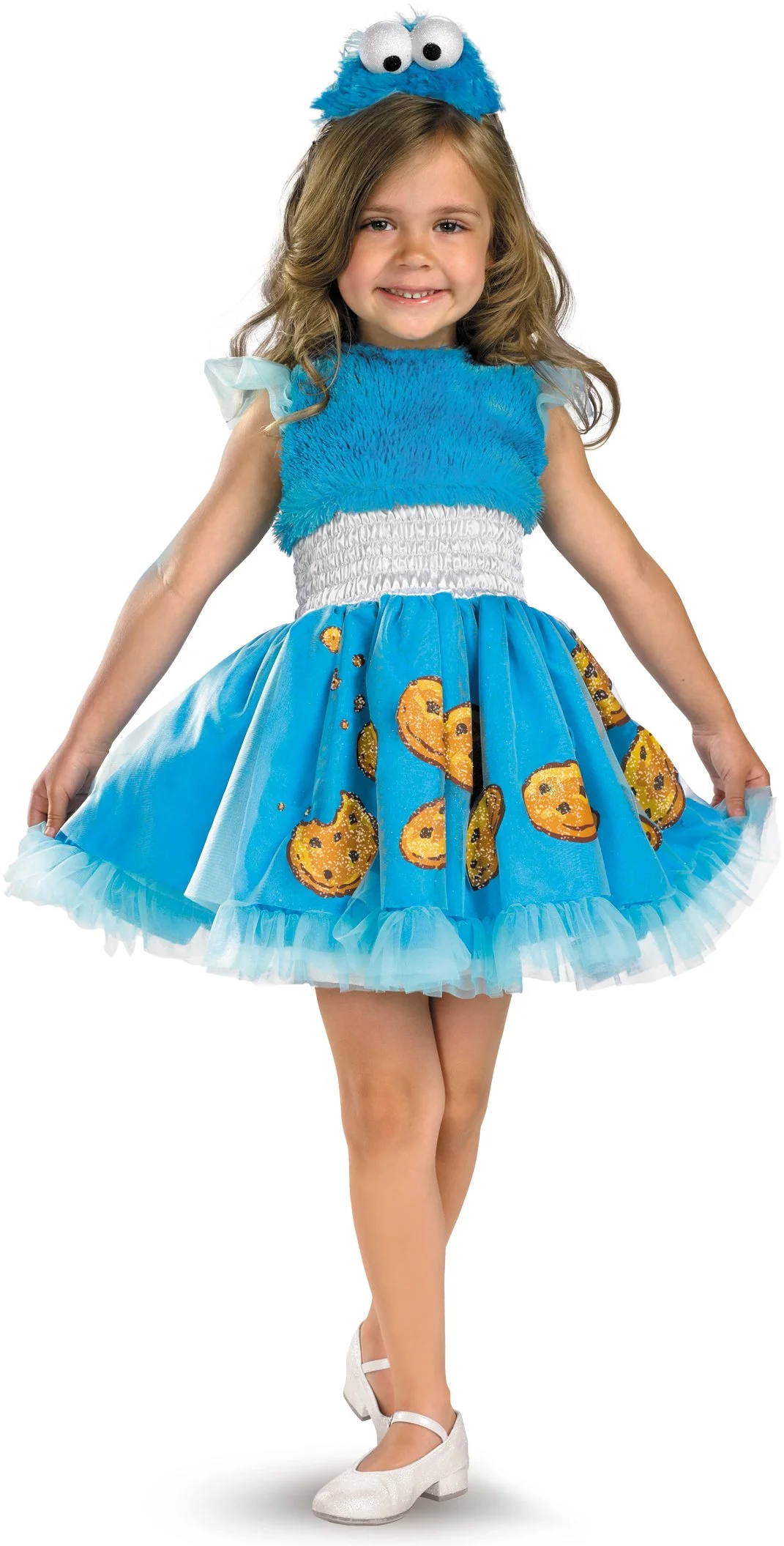 Sesame Street - Frilly Cookie Monster Toddler / Child Costume 3 Sesame Street - Frilly Cookie Monster Toddler / Child Costume