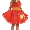 Sesame Street - Frilly Elmo Toddler / Child Costume 2 Sesame Street - Frilly Elmo Toddler / Child Costume -Mens Costumes Sales Store 800385