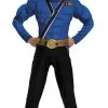 Power Rangers Samurai - Blue Ranger Muscle Child Costume -Mens Costumes Sales Store 800424