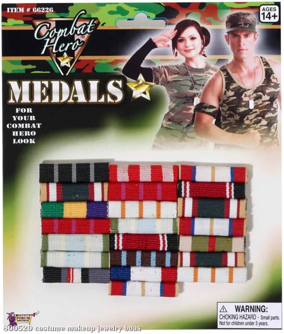 Army Tiered Medals Adult 3 Army Tiered Medals Adult