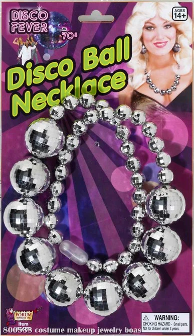 Disco Necklace Adult 3 Disco Necklace Adult