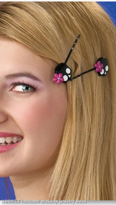 Jeweled Skull Hairpins 3 Jeweled Skull Hairpins