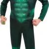 Green Lantern - Hal Jordan Deluxe Light-Up Muscle Child Costume -Mens Costumes Sales Store 801155