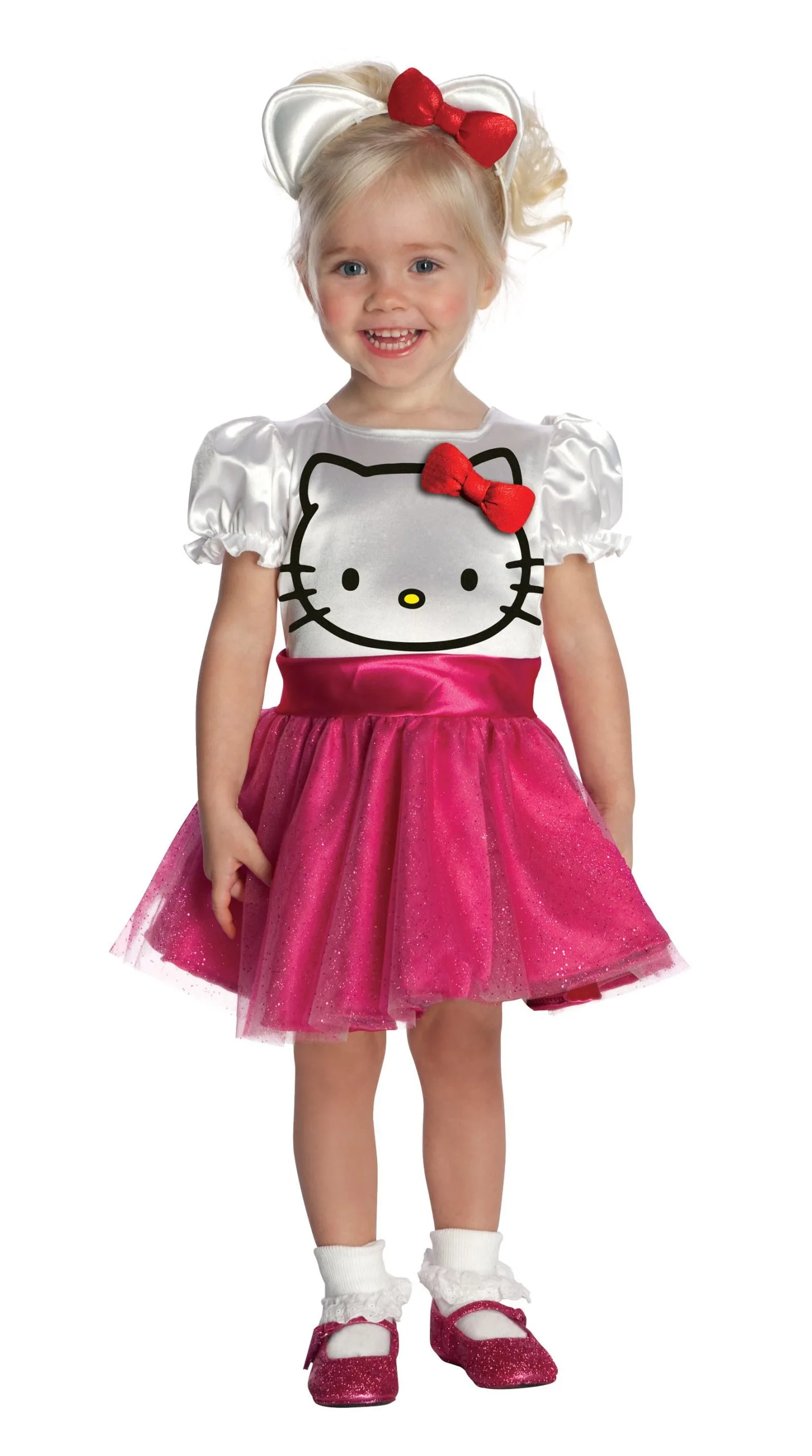 Hello Kitty - Hello Kitty Tutu Dress Toddler Costume 3 Hello Kitty - Hello Kitty Tutu Dress Toddler Costume