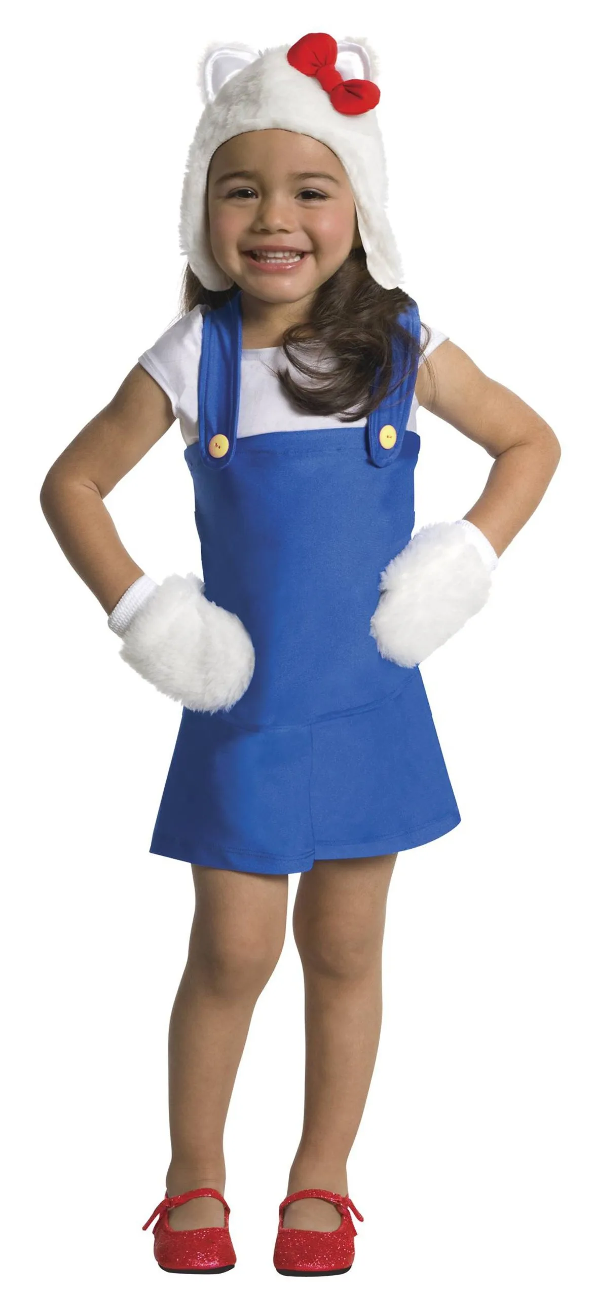 Hello Kitty - Hello Kitty Blue Romper Dress Toddler Costume 3 Hello Kitty - Hello Kitty Blue Romper Dress Toddler Costume