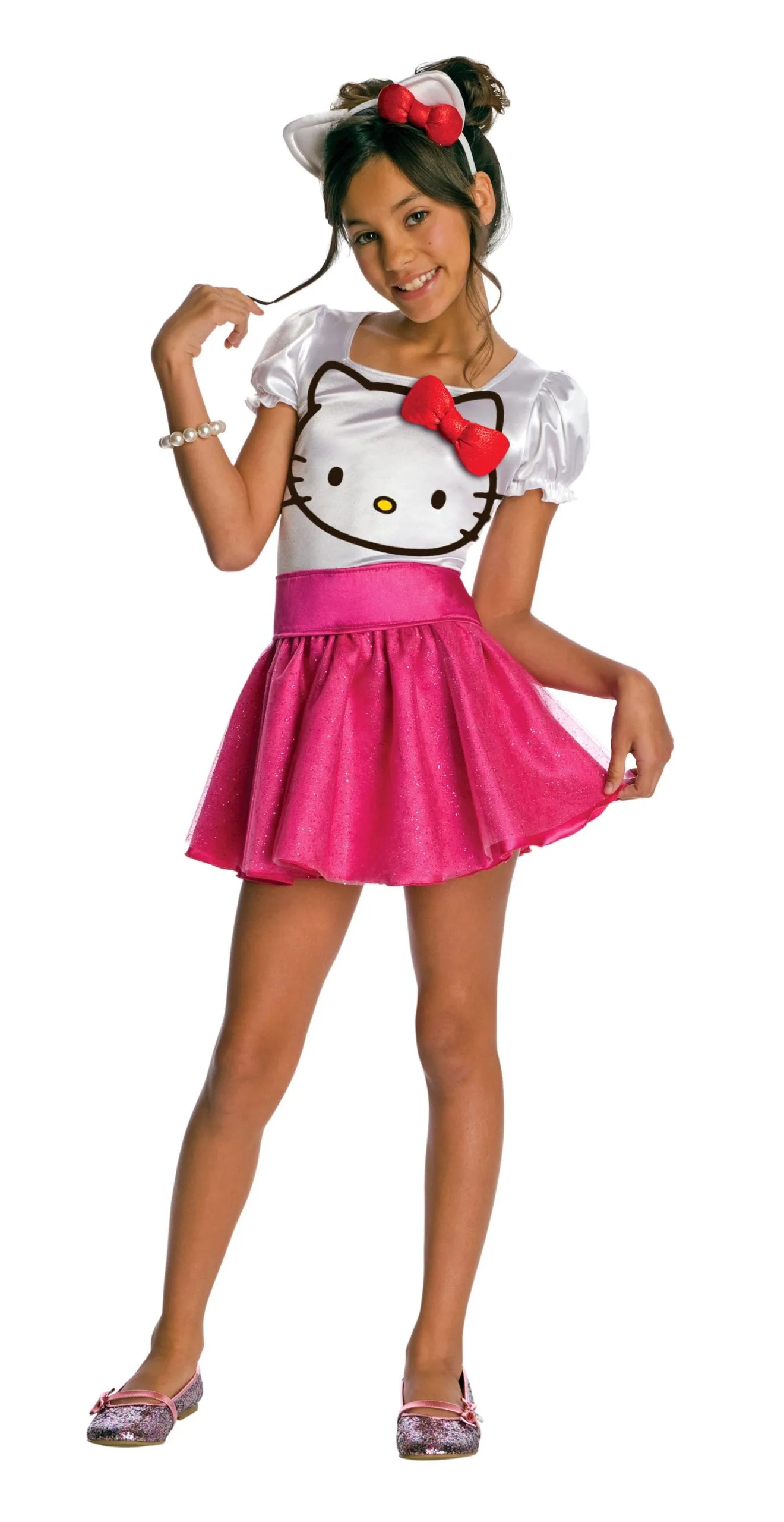 Hello Kitty - Hello Kitty Tutu Dress Child Costume 3 Hello Kitty - Hello Kitty Tutu Dress Child Costume