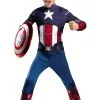The Avengers Captain America Classic Child Costume 2 The Avengers Captain America Classic Child Costume -Mens Costumes Sales Store 802405