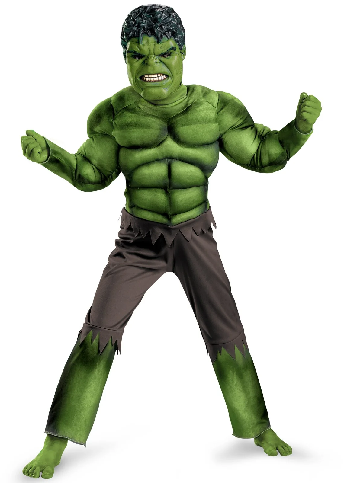 The Avengers Hulk Classic Muscle Chest Toddler Costume 3 The Avengers Hulk Classic Muscle Chest Toddler Costume