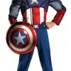 The Avengers Captain America Light Up Muscle Chest Child Costume