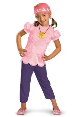 Disney Jake And The Never Land Pirates Izzy Classic Kids Costume