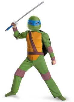 Teenage Mutant Ninja Turtles Leonardo Animated Classic Muscle Ch