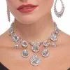 Vintage Hollywood Faux Diamond Adult Necklace 1 Vintage Hollywood Faux Diamond Adult Necklace -Mens Costumes Sales Store 802812