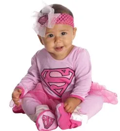 Supergirl Onesie Infant Costume