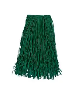 Raffia Green 22 Inch Skirt Costume For Child