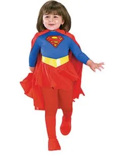 Delux Supergirl Costume For Girl