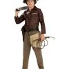 Deluxe Tween Indiana Jones Distressed Jackets Costume 1 Deluxe Tween Indiana Jones Distressed Jackets Costume -Mens Costumes Sales Store 886140
