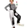Black And White Clown Womens Costume 1 Black And White Clown Womens Costume -Mens Costumes Sales Store 889486R