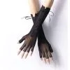 Long Fingerless Fishnet Gloves -Mens Costumes Sales Store 90038FW
